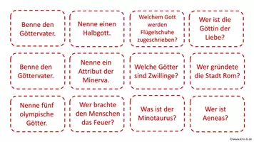 Vorschau - Spiele - Brettspiel Latein mit Bearbeitungsoption - Seite 1