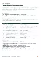 Vorschau - Poster - Tablet-Regeln für unsere Klasse: Regelkarten, Tablet-Ampel und Tablet-Führerschein | Klasse 1–4 - Seite 1