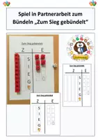Vorschau - Spiele - Spiel zum Bündeln in Partnerarbeit "Zum Sieg gebündelt" - Seite 1