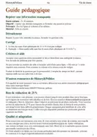 Aperçu - Feuilles d'exercices - Repérer une information manquante fiche 6e - Page 1