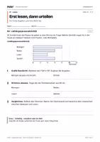 Vorschau - Stundenentwürfe - Diagramme lesen – Arbeitsblätter mit Lösungen Kl. 6–7 - Seite 2