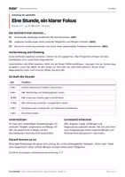Vorschau - Stundenentwürfe - Klare Arbeitsschritte – Arbeitsblätter mit Lösungen Kl. 6–7 - Seite 1