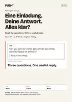 Vorschau - Stundenentwürfe - Reply to an invitation – Arbeitsblätter mit Lösungen Kl. 6–7 - Deckblatt