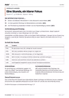 Vorschau - Stundenentwürfe - Clear up a plan – Arbeitsblätter mit Lösungen Kl. 6–7 - Seite 1
