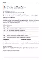 Vorschau - Stundenentwürfe - Beobachtung und Deutung – Arbeitsblätter mit Lösungen Kl. 6–7 - Seite 1