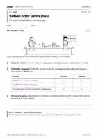 Vorschau - Stundenentwürfe - Beobachtung und Deutung – Arbeitsblätter mit Lösungen Kl. 6–7 - Seite 2