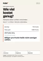 Vorschau - Stundenentwürfe - Punktepakete rechnen – Arbeitsblätter mit Lösungen Kl. 6–7 - Deckblatt
