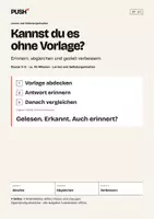 Vorschau - Stundenentwürfe - Wissen abrufen – Arbeitsblätter mit Lösungen Kl. 5–6 - Deckblatt