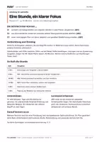 Vorschau - Stundenentwürfe - Lernzeit anpassen – Arbeitsblätter mit Lösungen Kl. 6–7 - Seite 1