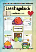 Vorschau - Arbeitsblätter - Lesetagebuch - Deckblatt