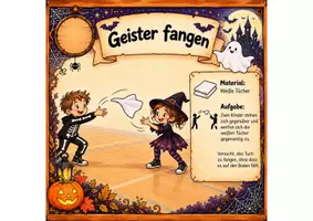 Vorschau - Bildkarten - Bildkarten Halloween Bewegungsstationen / Sport / Grundschule - Seite 2