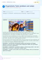 Vorschau - Unterrichtsreihen - Deutsch 6. Klasse Pragmatische Texte verstehen und nutzen - Seite 1