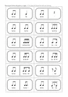 Vista previa - Juegos / Gamificación - Dominó de ritmos musicales de un pulso de negra de duración - página 3