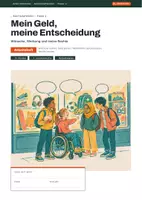 Vorschau - Unterrichtsreihen - Mein Geld, meine Entscheidung: Unterrichtsreihe zu Taschengeld, Werbung und Verbraucherrechten mit Medienkompass | Klasse 6 - Deckblatt