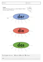 Vorschau - Arbeitsblätter - Artikel üben (10 Arbeitsblätter) - Seite 3