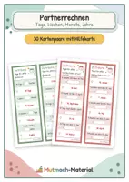Vorschau - Arbeitsblätter - Wachsendes Materialpaket: Zeit - Seite 1