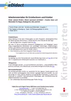 Vorschau - Stundenentwürfe - Spielen ist Bewegung - Spiel- und Bewegungslieder für kleine Kinder - Seite 1