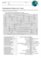 Vorschau - Arbeitsblätter - Erdkunde-Suchsel – Geografisches Grundwissen der Klassen 5 und 6 - Seite 2