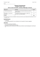 Vorschau - Klassenarbeiten - Französisch-Klausur Q1/Q2: Victor Hugo, Un jour viendra (Europe) + EWH - Deckblatt