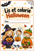 Vorschau - Arbeitsblätter - Lis et Colorie - Halloween - Seite 2