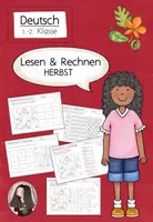 Vorschau - Arbeitsblätter - Herbst: Lesen & Rechnen (1. & 2. Klasse) - Deckblatt
