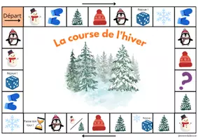 Aperçu - Jeux - ❄️ Jeu de plateau de l'hiver - Page de couverture
