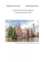 Vorschau - Arbeitsblätter - Leben in einer mittelalterlichen Stadt Gruppenpuzzle Kl. 7 - Deckblatt