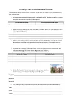 Vorschau - Arbeitsblätter - Leben in einer mittelalterlichen Stadt Gruppenpuzzle Kl. 7 - Seite 1