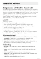 Vorschau - Arbeitsblätter - FRESCH Rechtschreibung Klasse 3/4 Weihnachten – Arbeitsheft differenziert mit Lösungen - Seite 1