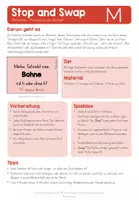 Vorschau - Spiele - Stop and Swap Merkwörter FRESCH – 47 Karten mit Lösungen | Rechtschreibstrategien Klasse 3/4 - Seite 1
