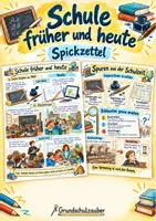 Vorschau - Merkblätter - Unser Alltag entdecken Spickzettel Materialpaket – Sachunterricht Klasse 3–4 - Seite 1