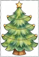 Vorschau - Arbeitsblätter - Weihnachtsbaum mit Namen basteln – Namenskugeln in bunt & schwarz-weiß | Weihnachten Grundschule #schaurigsparen - Seite 3