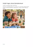 Vorschau - Unterrichtsreihen - Philosophieren mit Kindern Kita | Freundschaft, Wahrheit & große Fragen - Deckblatt