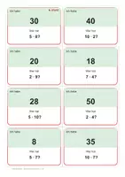 Vorschau - Spiele - Ich habe … wer hat? Weihnachten – Das kleine Einmaleins (Klasse 2) - Seite 1