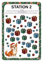 Vorschau - Stationenlernen - Weihnachts-Rallye 1. Klasse – Mathe-Stationenlauf | 10 Stationen mit Ace | 14 Seiten - Seite 3
