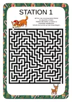 Vorschau - Stationenlernen - Weihnachts-Rallye Komplettpaket | Vorschule bis 6. Klasse | 5 Mathe-Stationenläufe - Seite 2