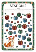 Vorschau - Stationenlernen - Weihnachts-Rallye Komplettpaket | Vorschule bis 6. Klasse | 5 Mathe-Stationenläufe - Seite 3