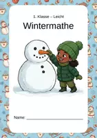 Vorschau - Arbeitsblätter - Wintermathe 1. Klasse – Leicht | Zählen & Mengen bis 20 | 15 Seiten - Deckblatt