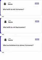 Vorschau - Arbeitsblätter - A1 Sprechkarten – Deutsch sprechen üben (111 Karten) - Seite 3