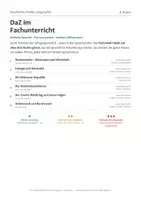 Vorschau - Arbeitsblätter - Geschichte Politik einfache Sprache DaZ 8 - Seite 1