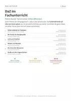 Vorschau - Arbeitsblätter - DaZ Sek I: Diagnostik + Fachunterricht - Seite 1
