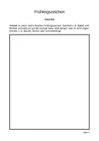 Vorschau - Unterrichtsreihen - Alles über den Frühling – Frühlingszeichen, Kresse & Osterhase | Vorschule | 17 Seiten - Seite 2