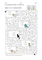 Vorschau - Spiele - DaZ/DaF: Grammatik-Labyrinth unbestimmte Artikel - Seite 1