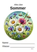 Vorschau - Unterrichtsreihen - Jahreszeiten-Paket Vorschule | Frühling, Sommer, Herbst & Winter | 4 Hefte - Seite 1