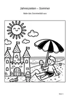 Vorschau - Unterrichtsreihen - Alles über die Jahreszeiten – Sommer, Herbst, Winter & Frühling | Klasse 1-2 | 37 Seiten - Seite 2
