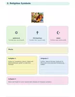 Vorschau - Unterrichtsreihen - Ethik 6. Klasse Mittelschule Bayern: Ausdrucksformen und Zeugnisse der Religiosität 🌍📖✨ - Seite 3