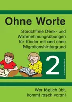 Vorschau - Arbeitsblätter - Ohne Worte - Sprachfreie Denk- und Wahrnehmungsübungen (2) - Deckblatt