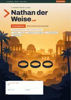 Vorschau - Unterrichtsreihen - Nathan der Weise (Lessing): Lesetagebuch mit Medienkompass und Werkstatt | Klasse 10/EF - Deckblatt
