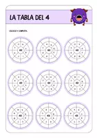 Vista previa - Juegos / Gamificación - Aprendo las tablas de multiplicar - Fichas de matemáticas para Primaria - página 2