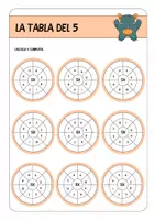 Vista previa - Juegos / Gamificación - Aprendo las tablas de multiplicar - Fichas de matemáticas para Primaria - página 3